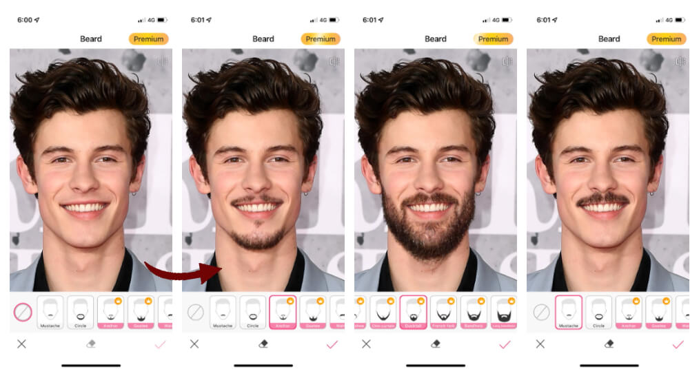 Beard Simulation Apps Explore Styles and Looks