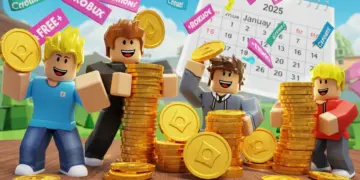 Robloxianes felices con 15,000 Robux gratis y códigos promocionales de enero 2025.